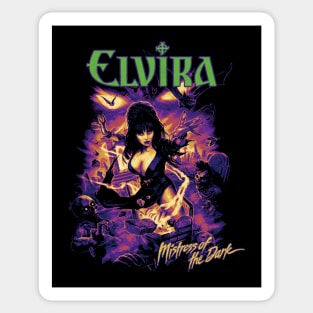 Elvira Mommy Misstress of The Dark Sticker